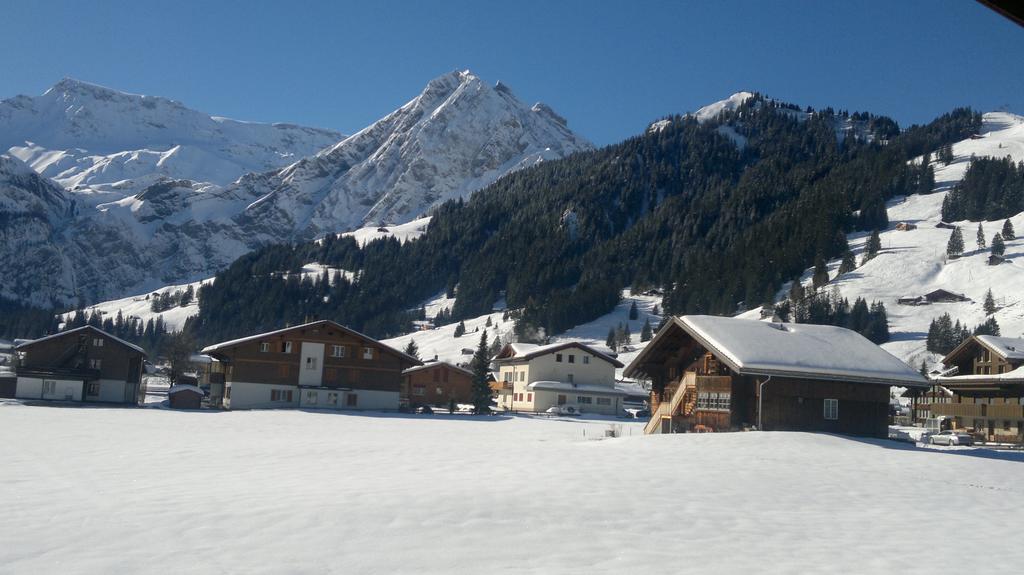 Chalet Aloa Daire Adelboden Dış mekan fotoğraf