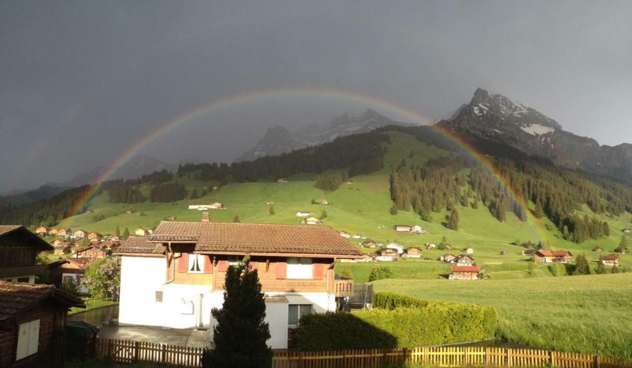 Chalet Aloa Daire Adelboden Dış mekan fotoğraf