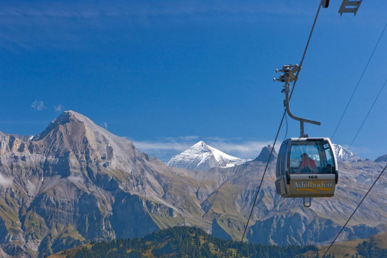 Chalet Aloa Daire Adelboden Dış mekan fotoğraf